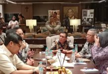 Ketua Umum PWI Hendri Ch Bangun Duduk Bersama Menteri PKP Dan Menteri Komdigi