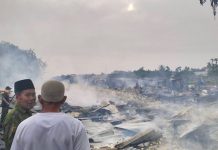 15 Rumah di Simpang Gaung Terbakar, Pemkab Inhil Dituntut Gerak Cepat Bantu Korban