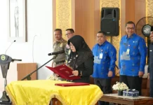 Bupati Siak Afni Lantik Pejabat Administrator dan Pengawas