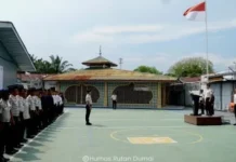 Pegawai Rutan Kelas IIB Dumai Laksanakn Ikrar Tolak Narkoba dan HP Ilegal