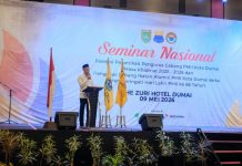Hadiri Pelantikan IKA PMII dan PMII Dumai, Wako Paisal Ajak Kader Ambil Peran dalam Pembangunan