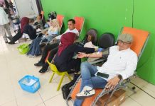 Donor Darah HPN 2026, PWI Riau Kumpulkan 69 Kantong