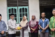 Kakanwil Kemenhaj Riau Kunjungi Ahli Waris Jemaah Haji Kuansing yang Meninggal