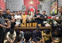 Polisi Tangkap 6 Pengedar dan Sita 8.136 Ekstasi di Rokan Hilir Riau