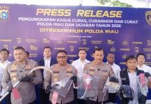 Gelar Ekspos Besar-Besaran, Polda Riau Amankan 525 Tersangka C3
