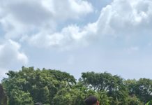 Polsek KSKP Polres Dumai Bersama Kelompok Tani Tuah Brata Pangan Cek Perkembangan Jagung di Lahan Ketahanan Pangan