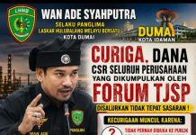 Wan Ade Syahputra Curiga Dana CSR yang Dikelola Forum TJSP Tidak Tepat Sasaran, LHMB Desak Transparansi atau Cabut Perda TJSP