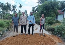 PT Sari Dumai Oleo Tingkatkan Akses Jalan bagi Masyarakat Lubuk Gaung