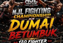 NJL Fighting Championship Dumai Hadirkan 120 Fighter, Peserta Datang dari Berbagai Daerah hingga Malaysia